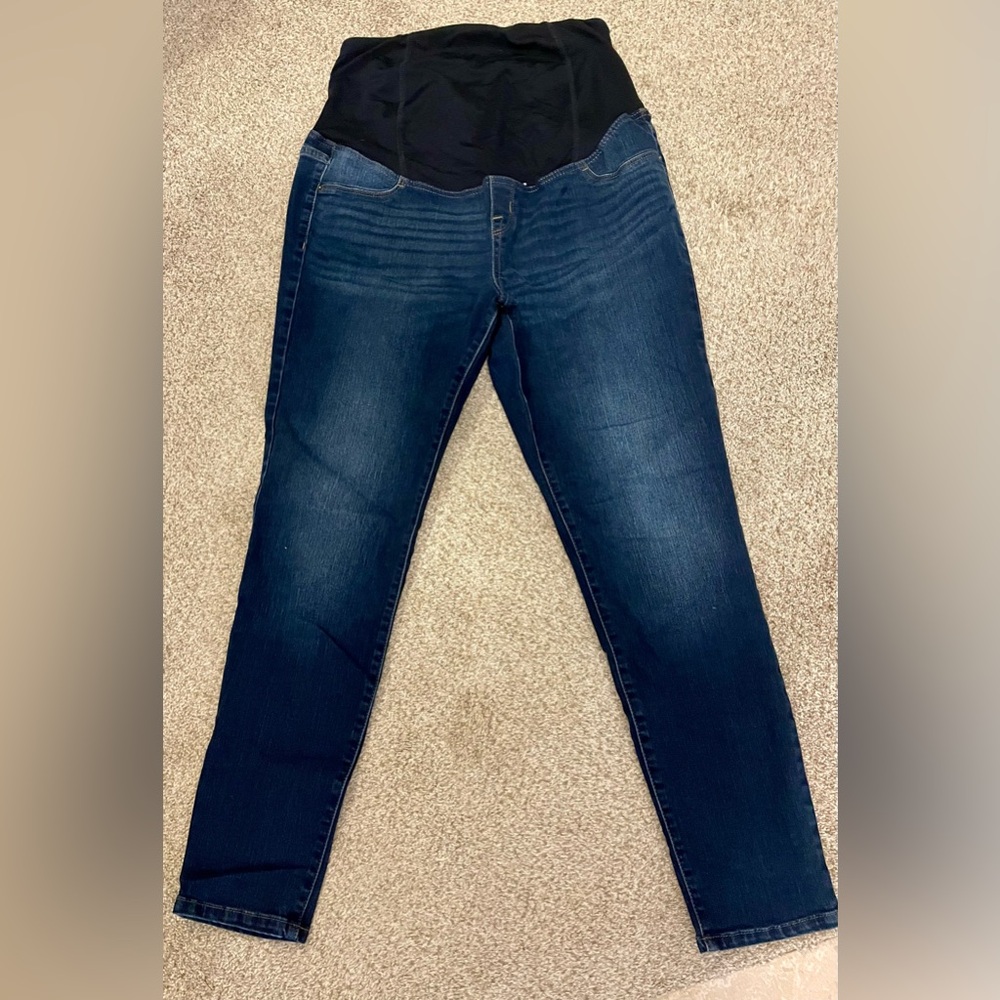 Isabel Maternity by Ingrid & Isabel Dark Blue Skinny Jeans